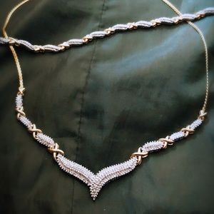 Necklace and bracelet
